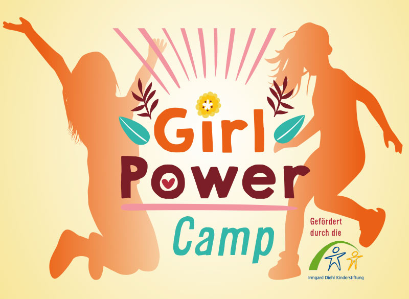 News-Bild mit Schriftzug 'GirlPowerCamp'